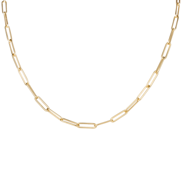 Paper clip modern chain