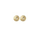 Stud diamond and gold earrings