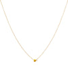 Gold Nugget and Diamond Necklace