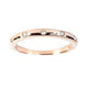 Gold Band Diamond Eternity Ring