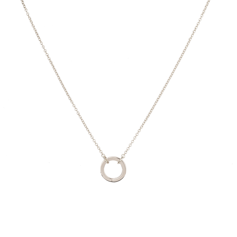 Solid Gold Open and Close clasp Necklace