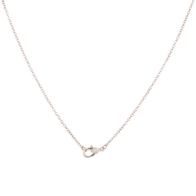 Chain Necklace with Pelican Diamond Clasp