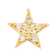 Small Star with Pavé Diamonds