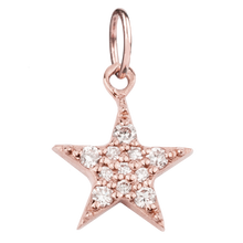 Small Star with Pavé Diamonds