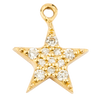 Small Star with Pavé Diamonds