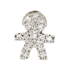 Small Boy with Pavé Diamonds