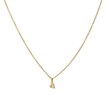 Small Diamond Heart Necklace