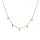 Dangling Hearts Necklace