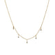 Gold Diamond Arrow Necklace