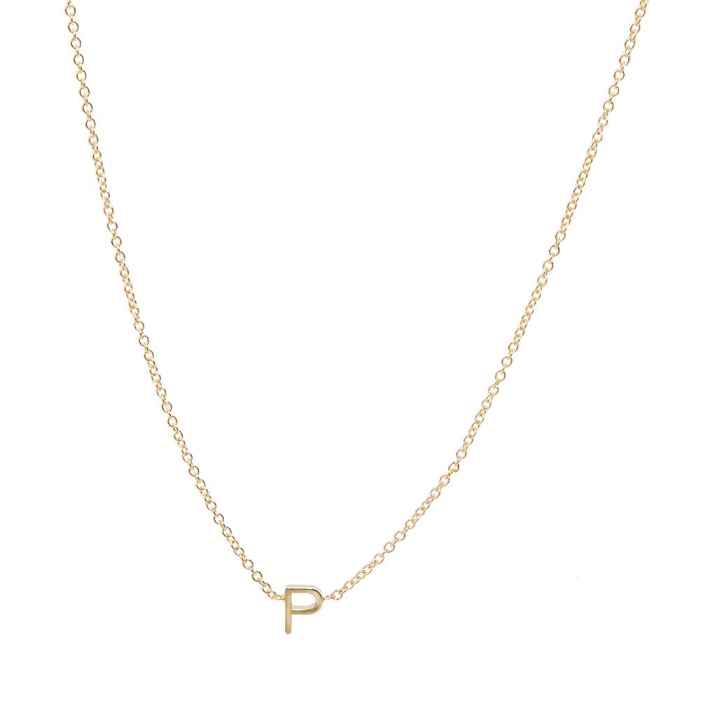 Customizable Gold Letters & Diamond Symbol Charms Necklace